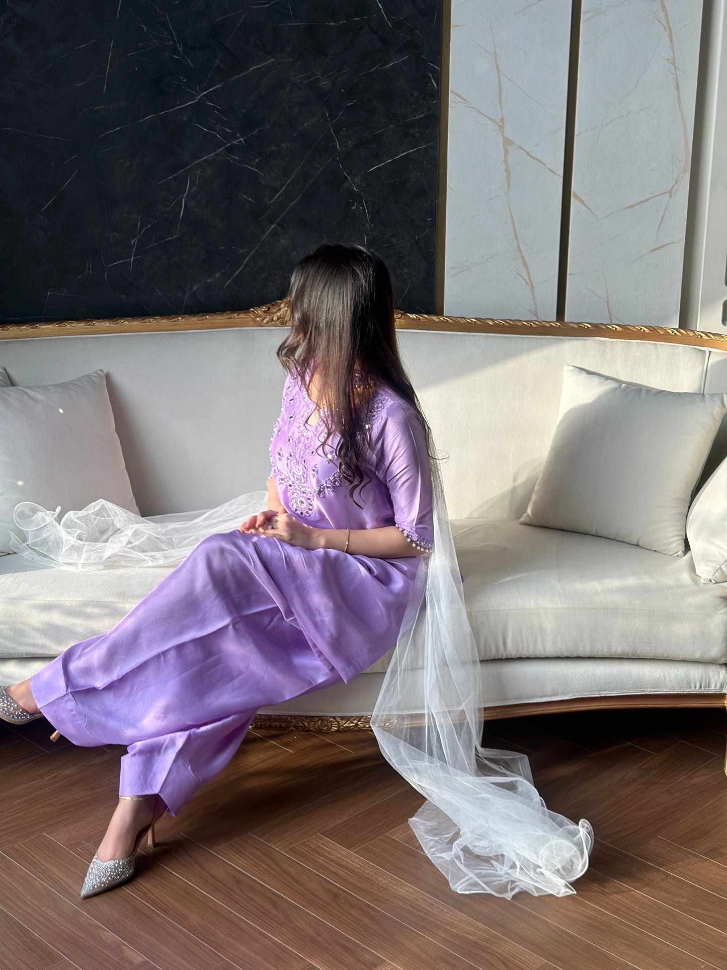 Layla farshi lilac 🕊️ READY TO DISPATCH