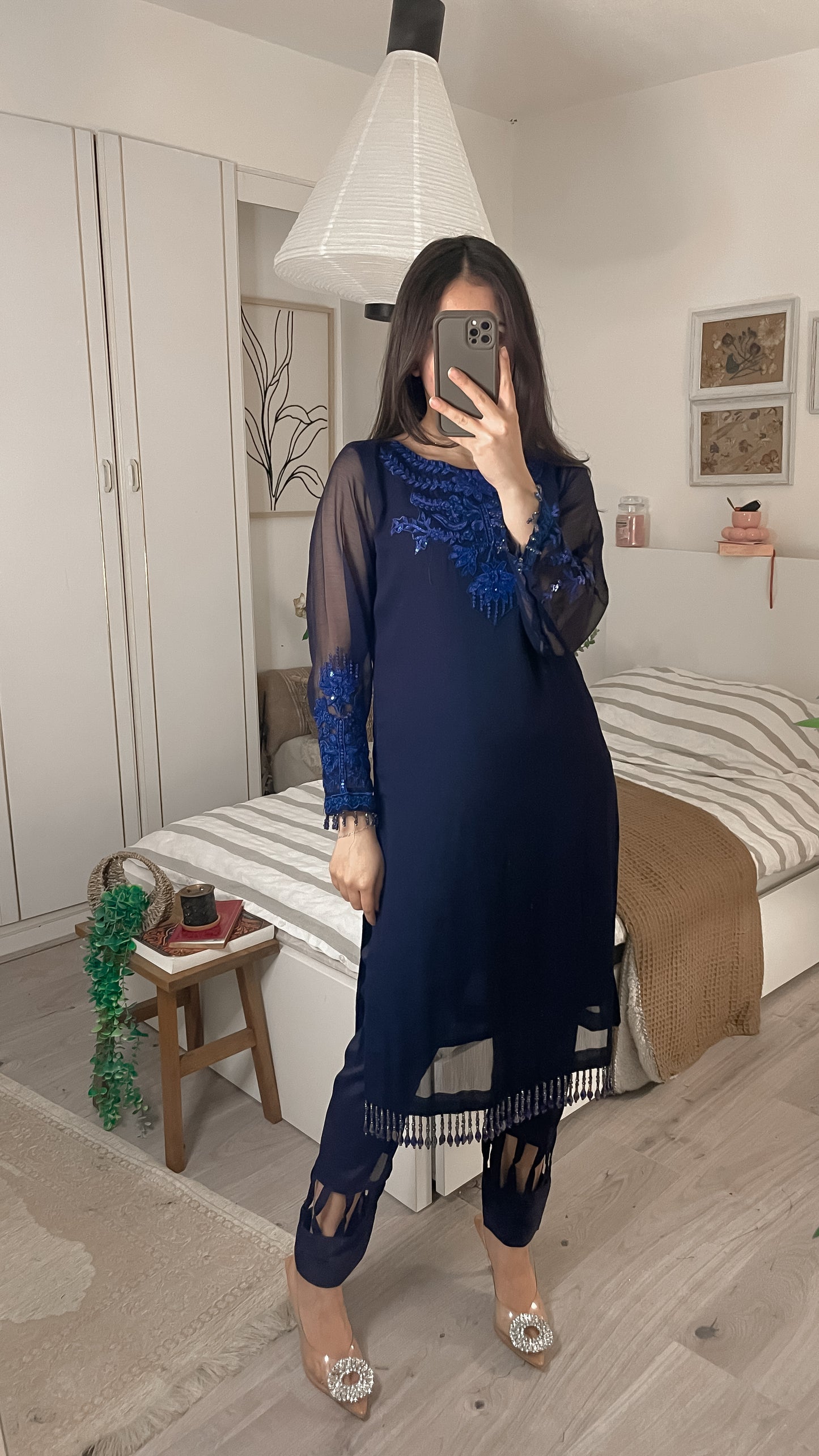 Blue glam 🕊️