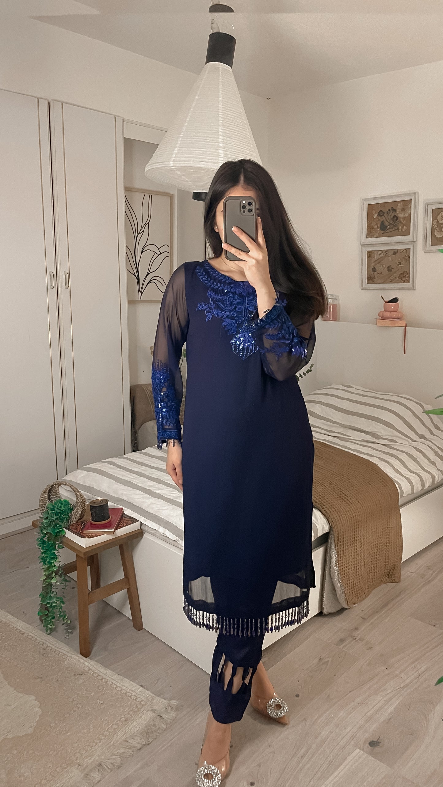 Blue glam 🕊️