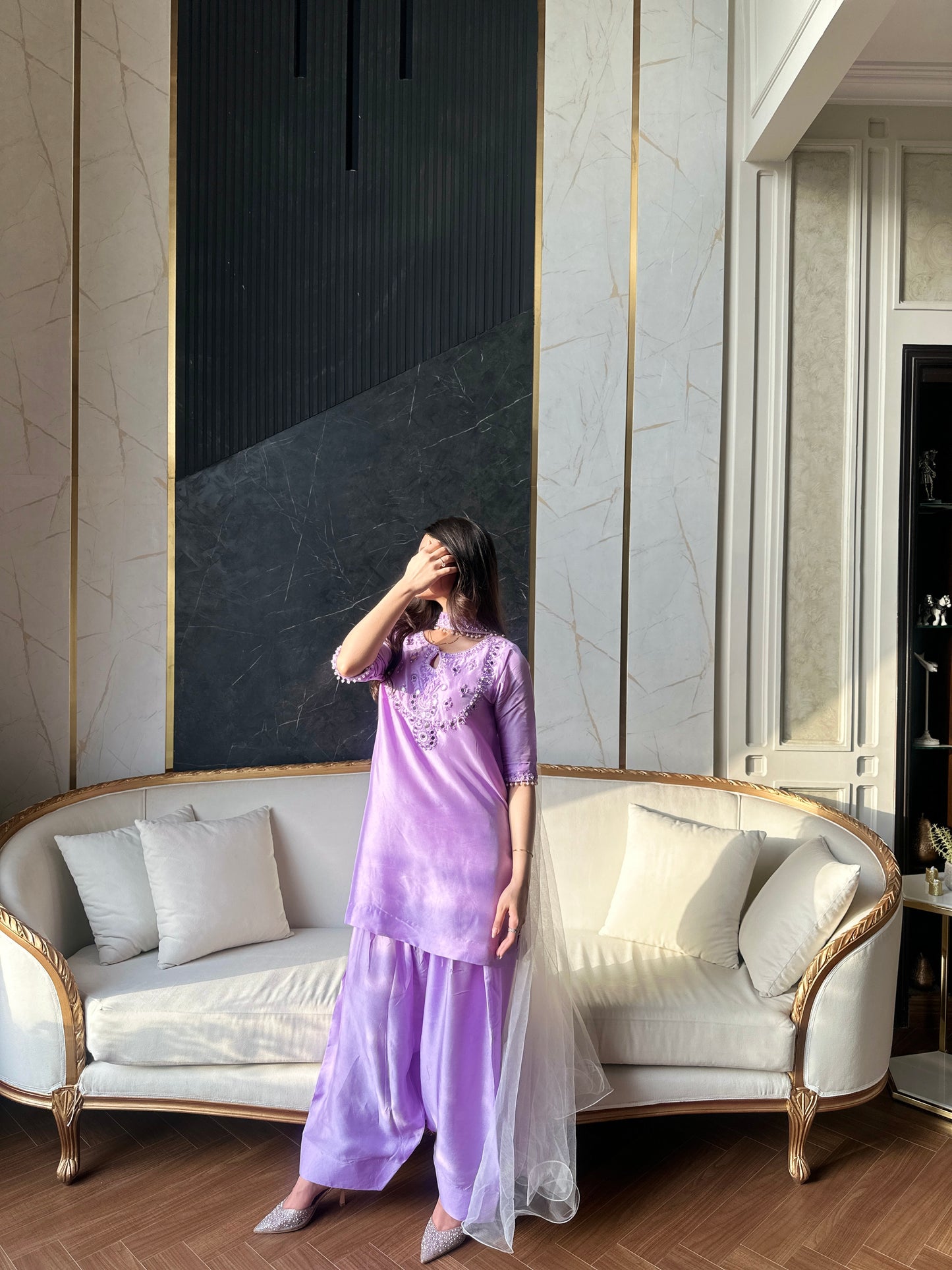 Layla farshi lilac 🕊️ READY TO DISPATCH