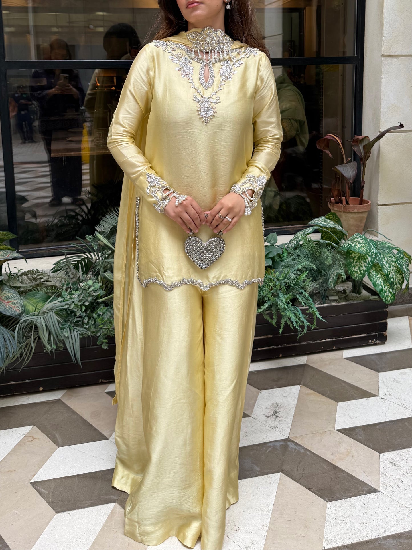 Liya butter yellow full sleeves 🕊️