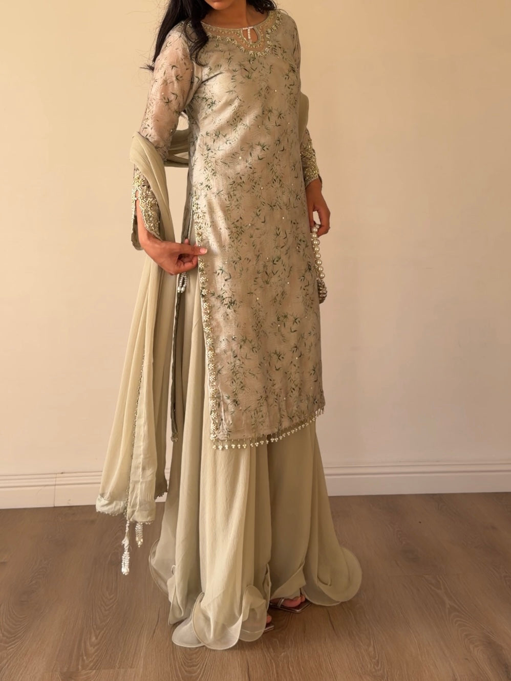 Meerab green 🕊️ PRE ORDER 6 WEEKS DELIVERY
