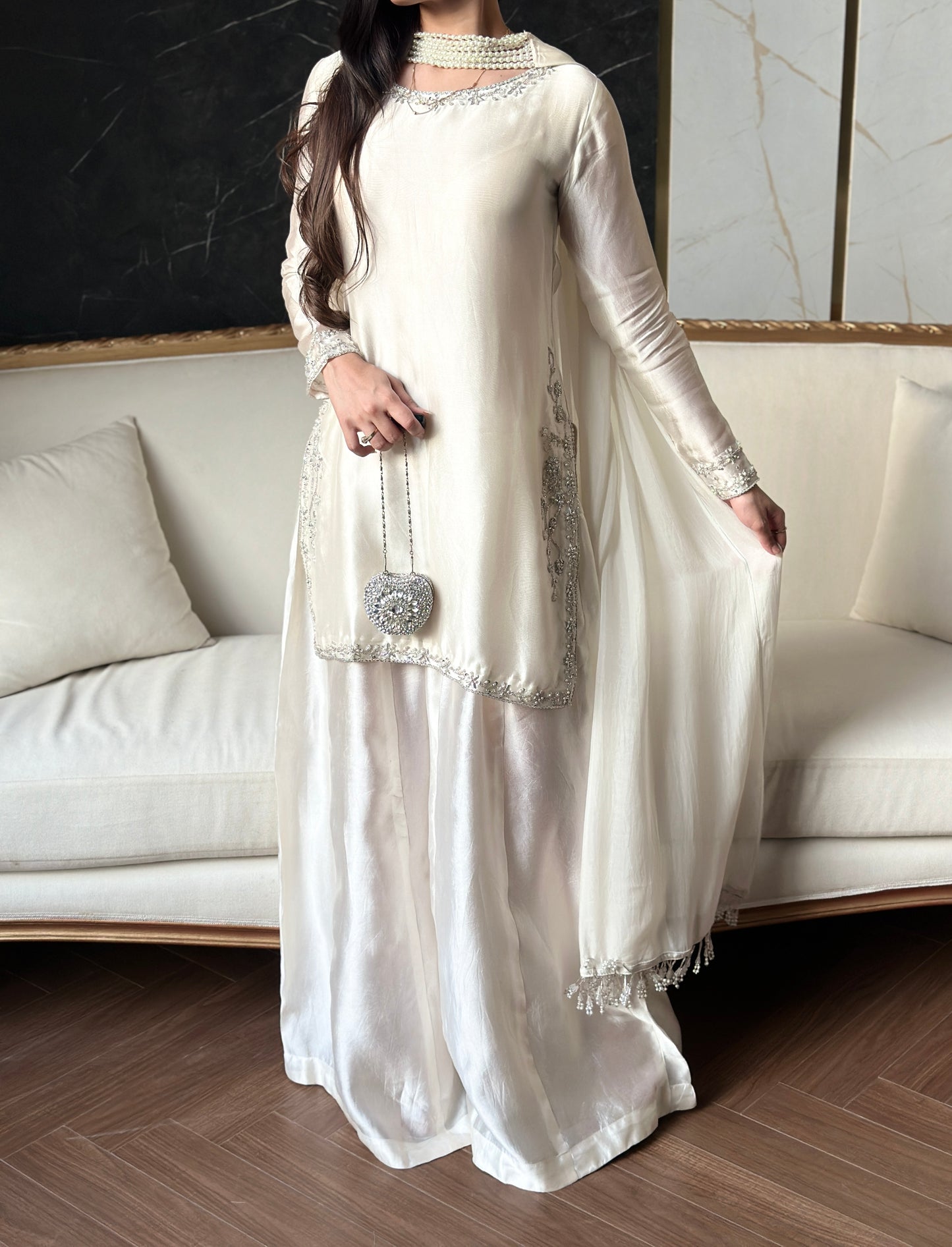 Zeba pearls white 🕊️ READY TO DISPATCH