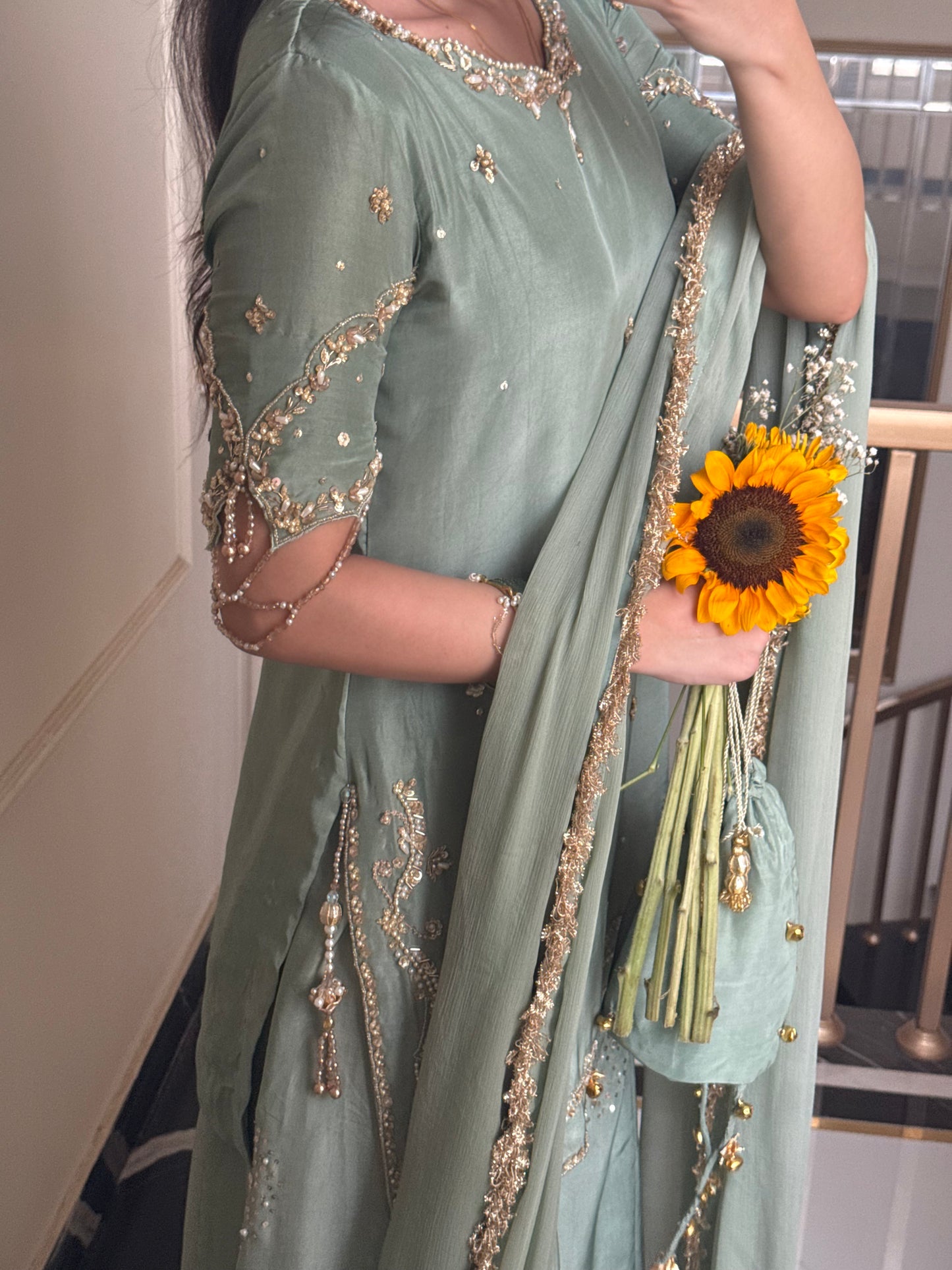 Mehnaz half sleeves 🕊️ READY TO DISPATCH
