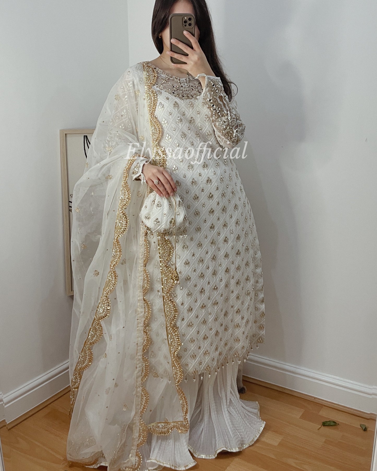 Maahim white 🕊️ PRE ORDER