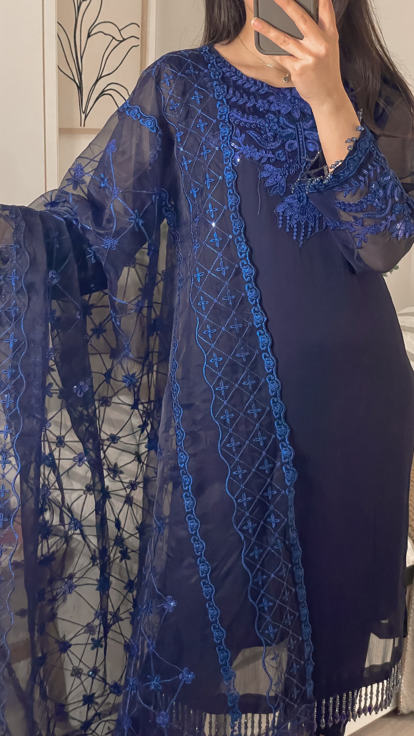 Blue glam 🕊️
