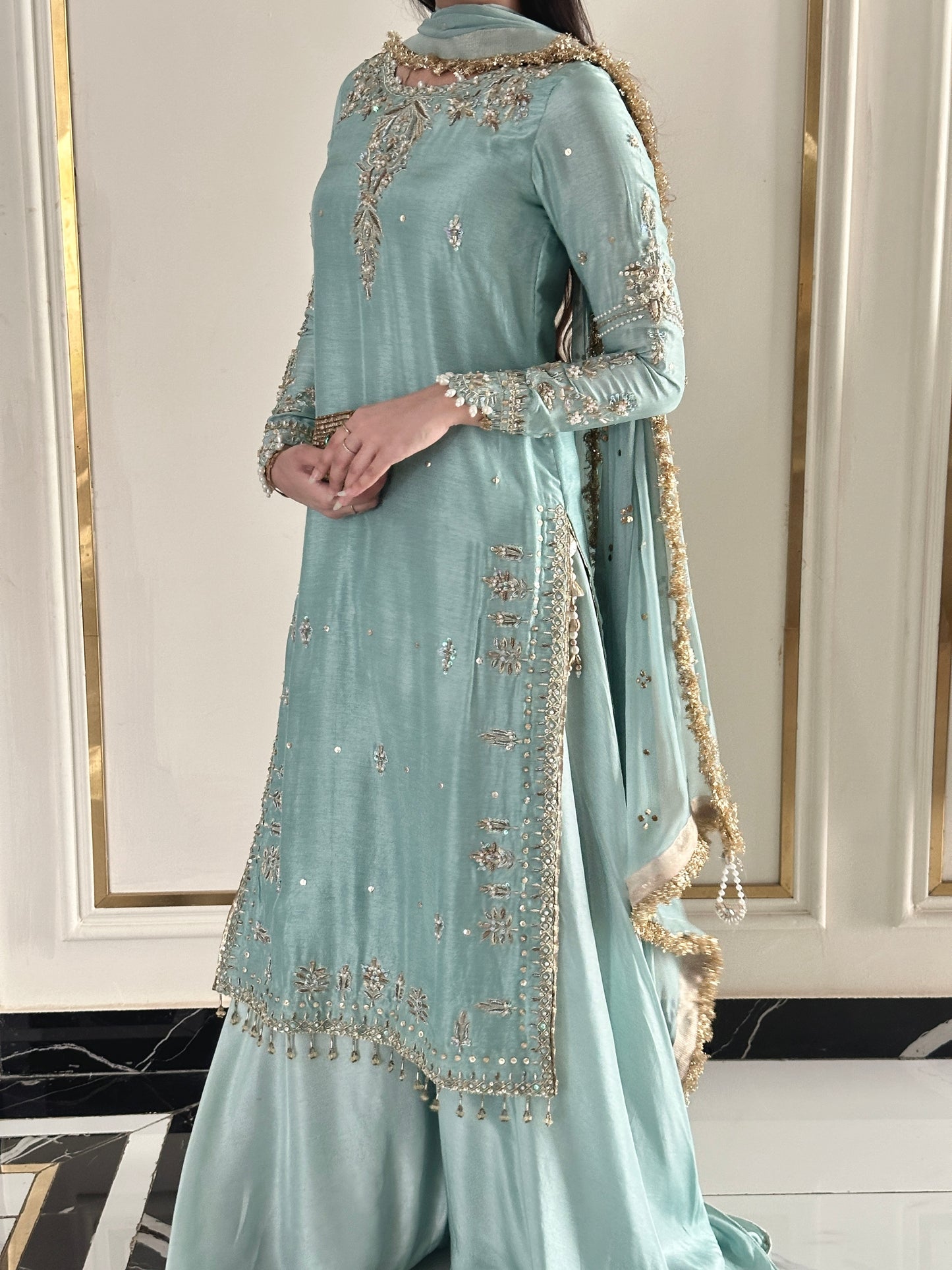 Areej blue 🕊️ PRE ORDER 7 WEEKS DELIVERY