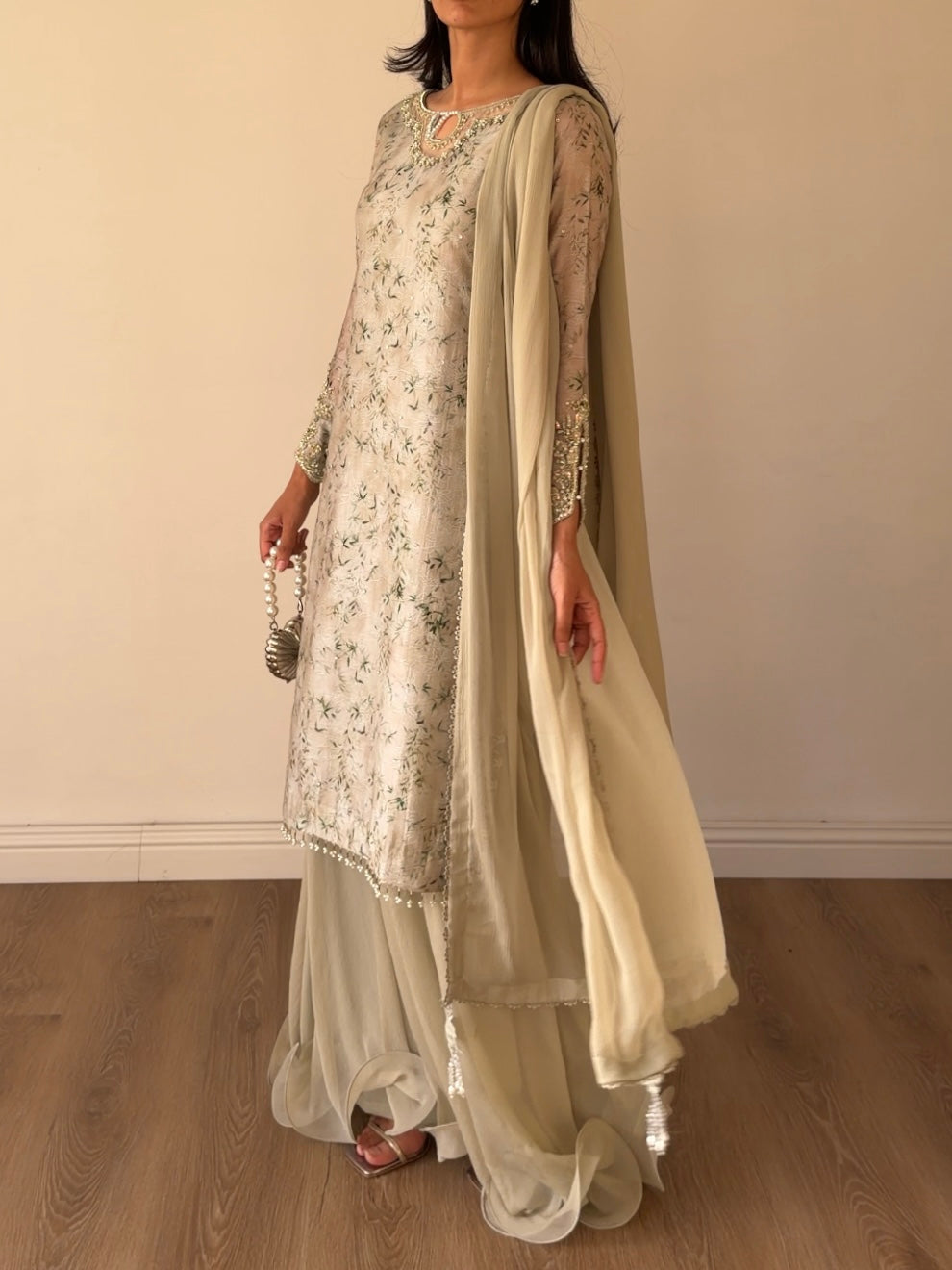 Meerab green 🕊️ PRE ORDER 6 WEEKS DELIVERY