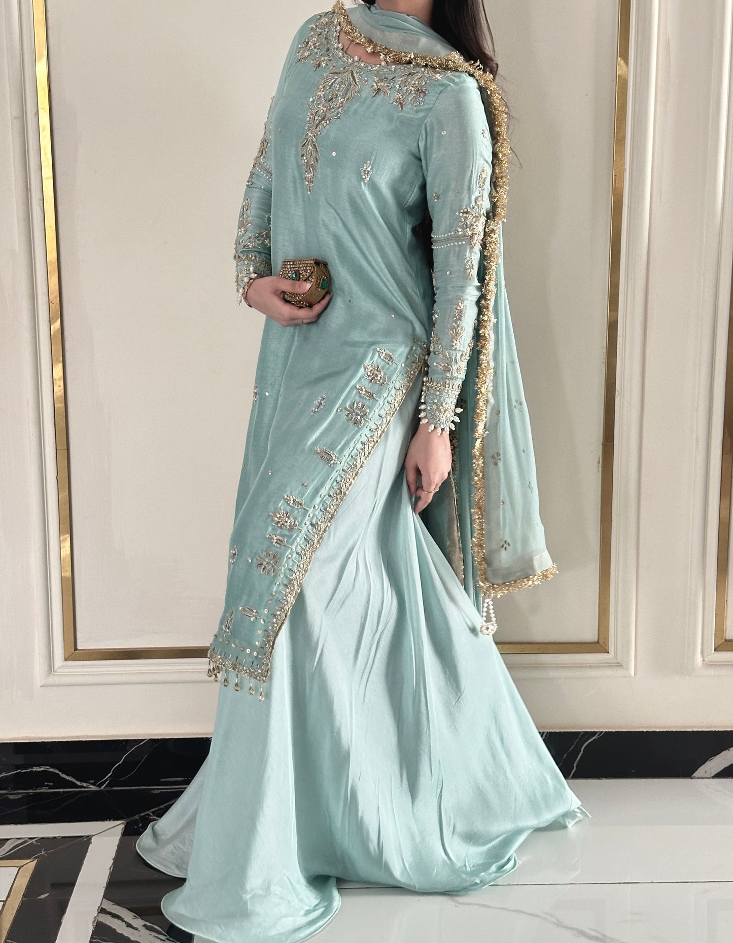 Areej blue 🕊️ PRE ORDER 7 WEEKS DELIVERY