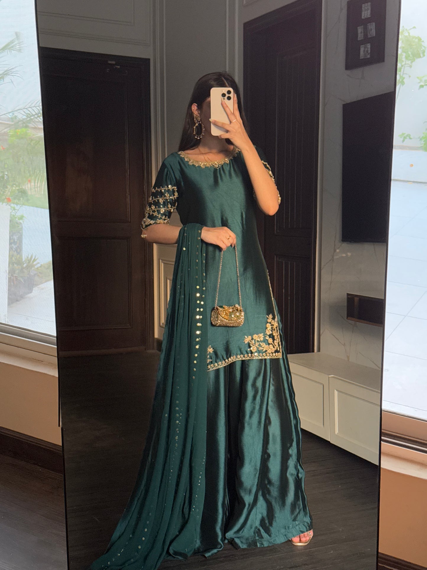 Saliha Green Full Sleeves 🕊️ PRE ORDER