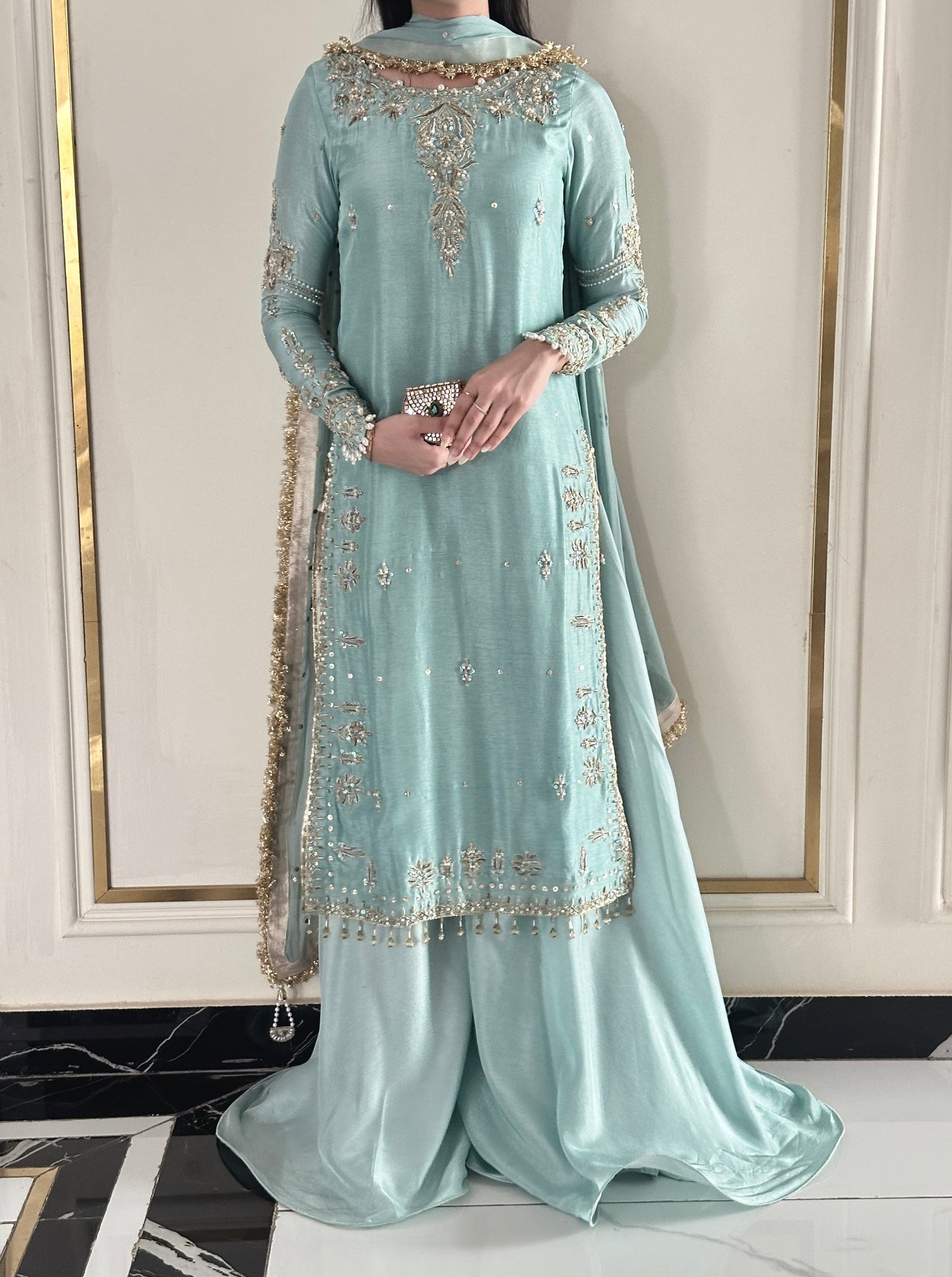 Areej blue 🕊️ PRE ORDER 7 WEEKS DELIVERY