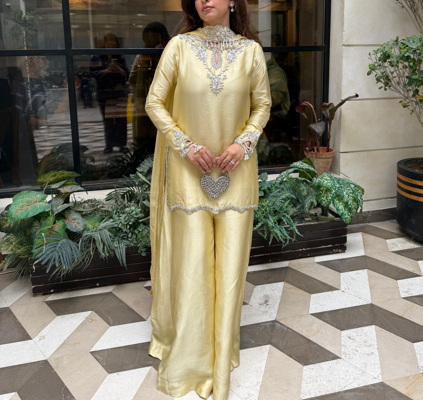 Liya butter yellow full sleeves 🕊️