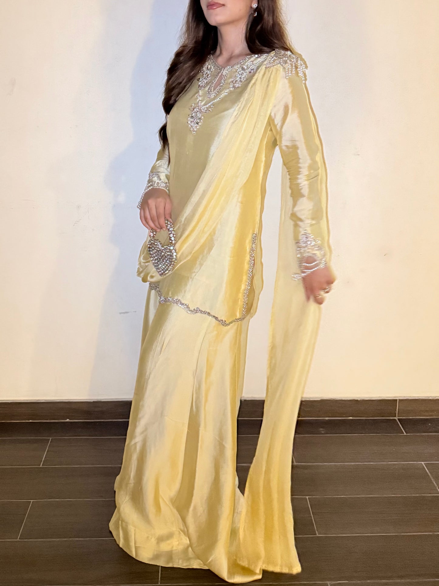 Liya butter yellow full sleeves 🕊️