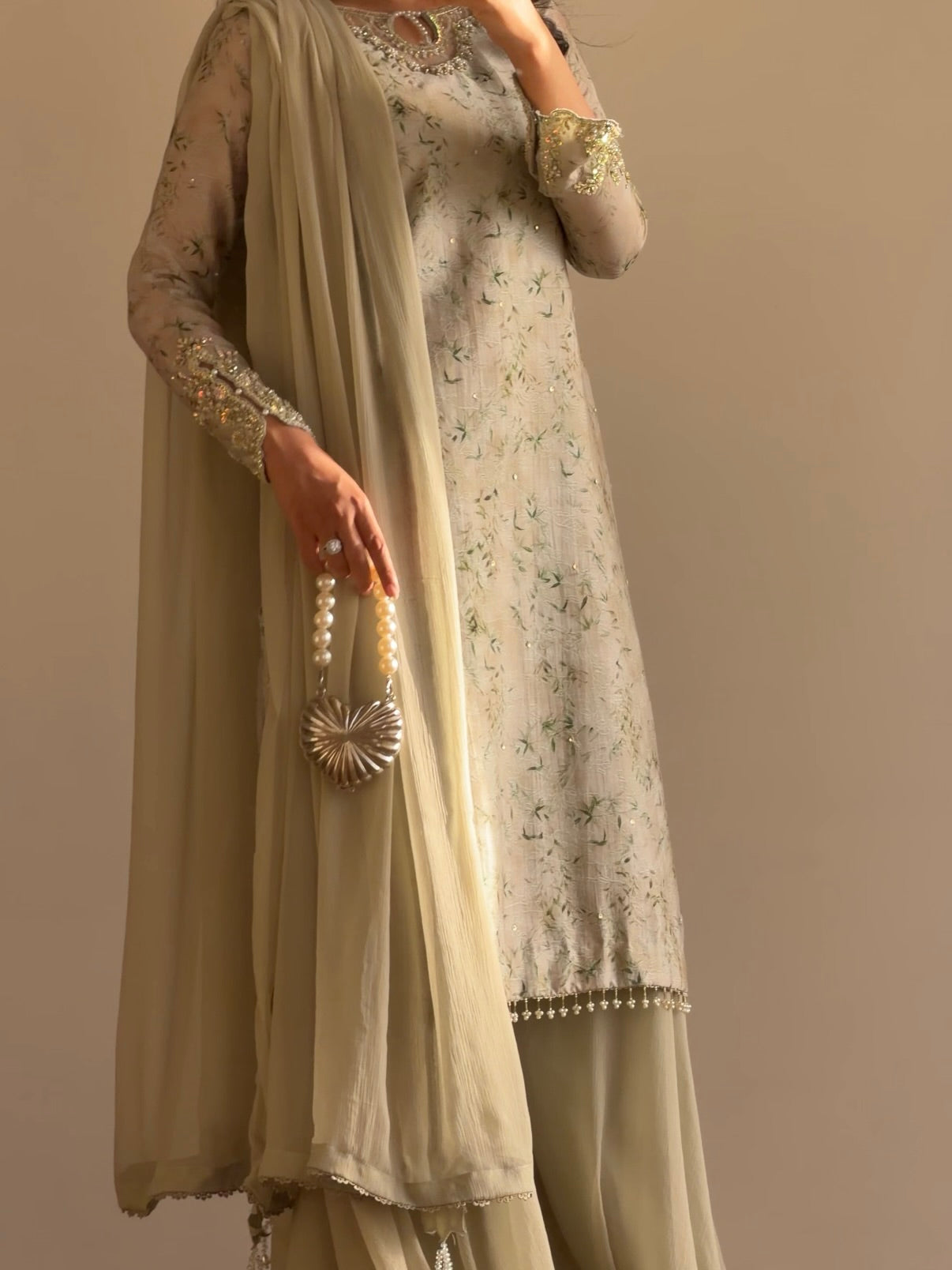 Meerab green 🕊️ PRE ORDER 6 WEEKS DELIVERY