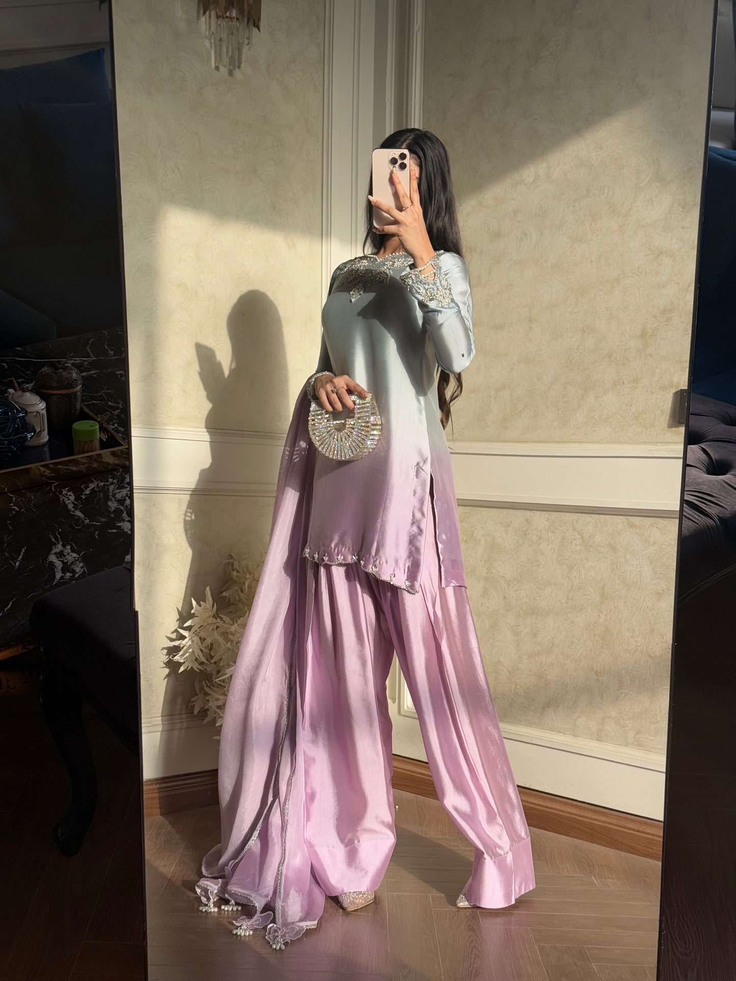 Rumi ombré farshi 🕊️ Ready to dispatch