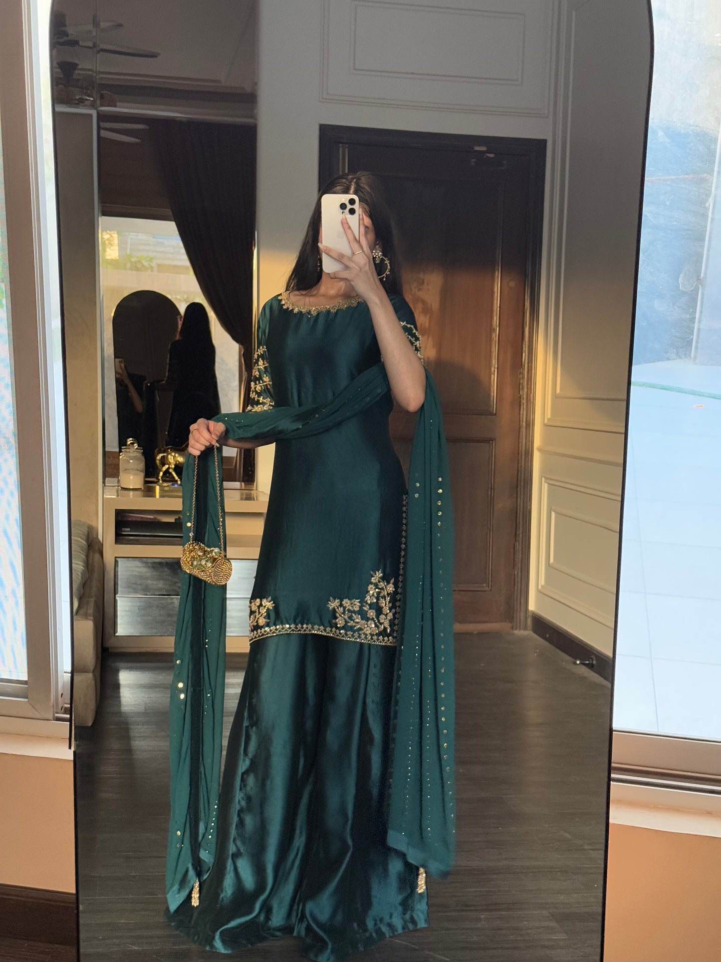 Saliha Green Full Sleeves 🕊️ PRE ORDER