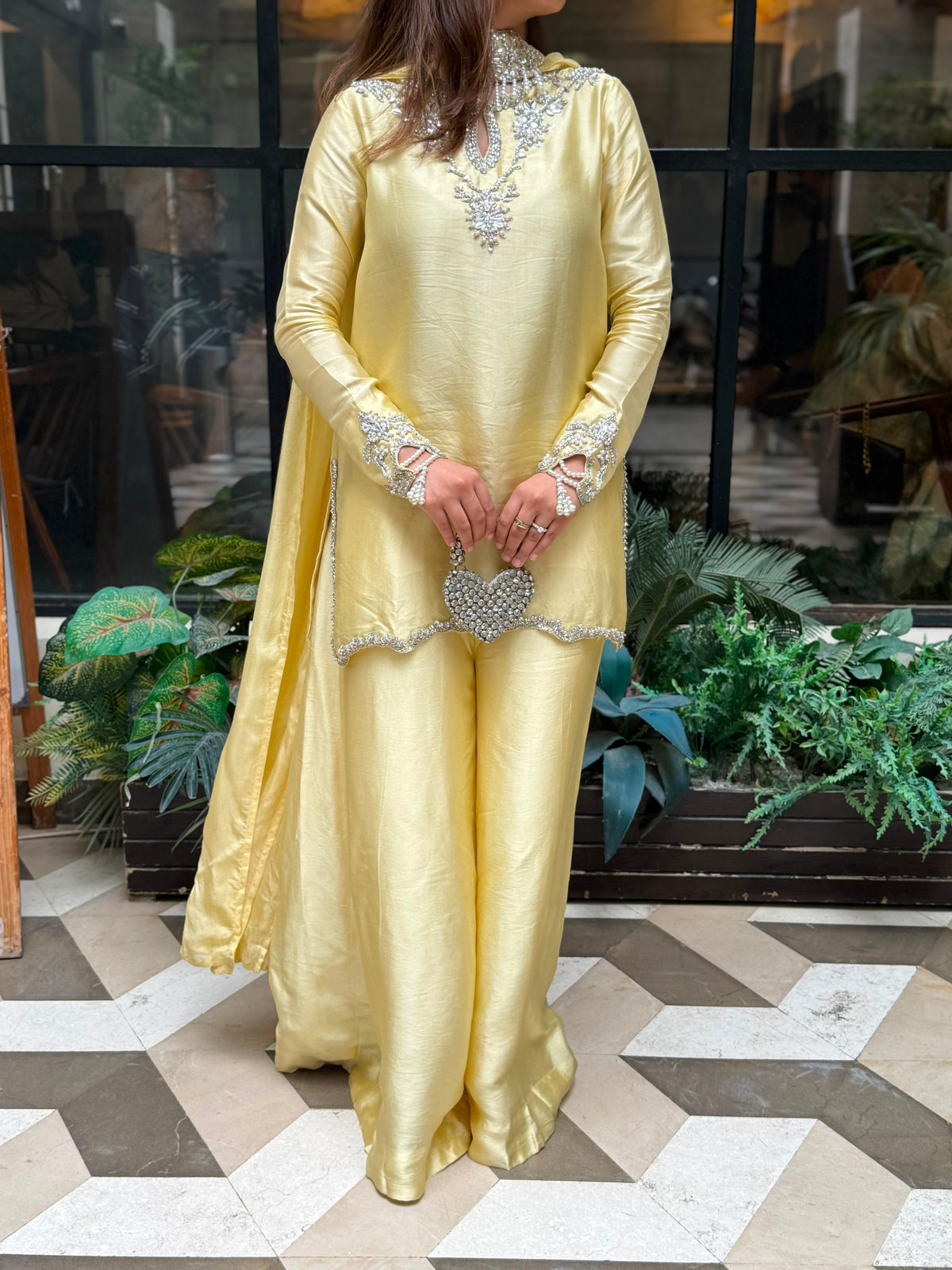 Liya butter yellow full sleeves 🕊️