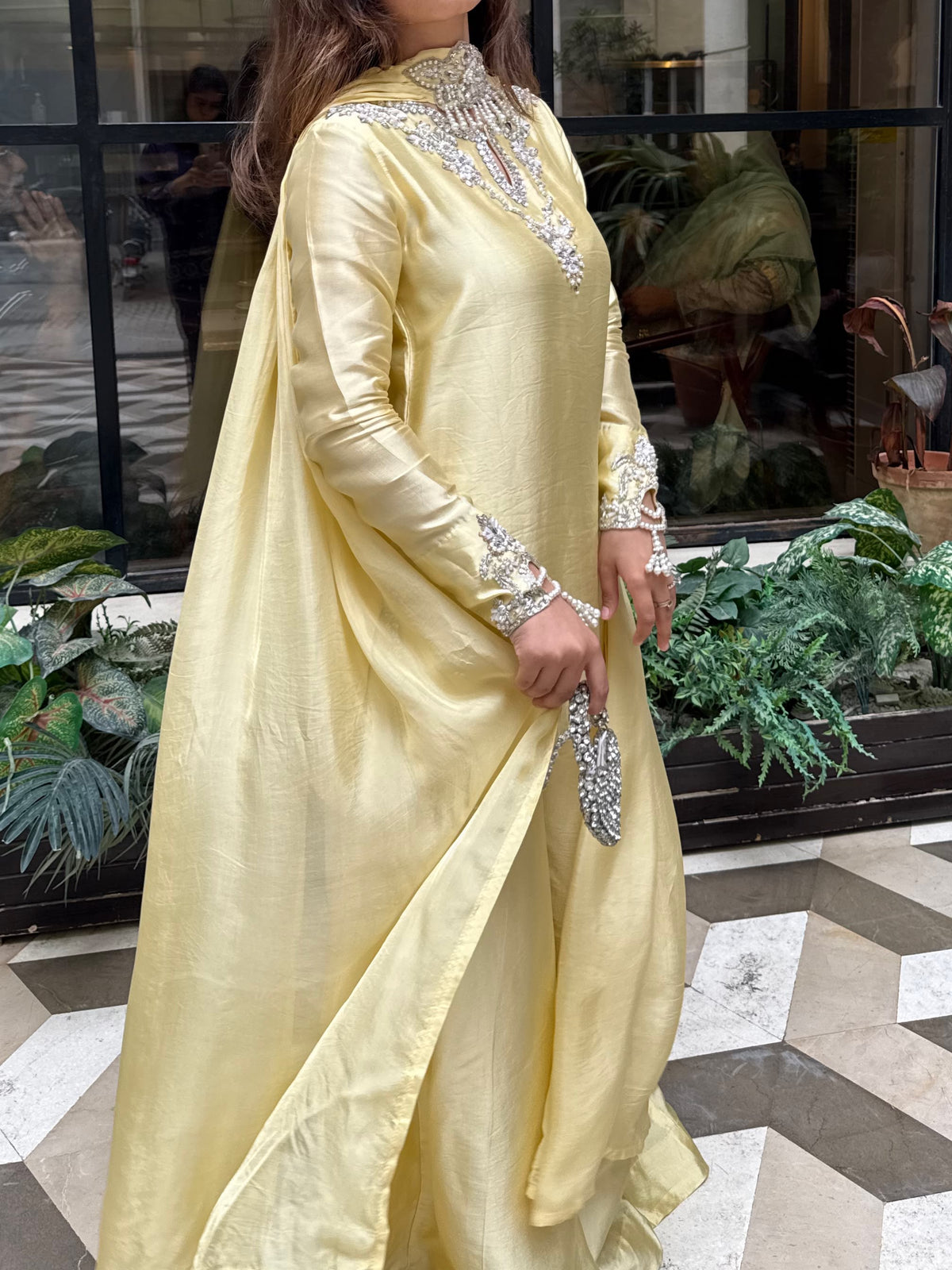 Liya butter yellow full sleeves 🕊️