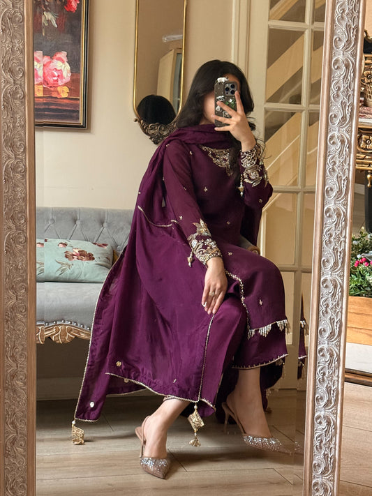 Sehar purple 🕊️ READY TO DISPATCH