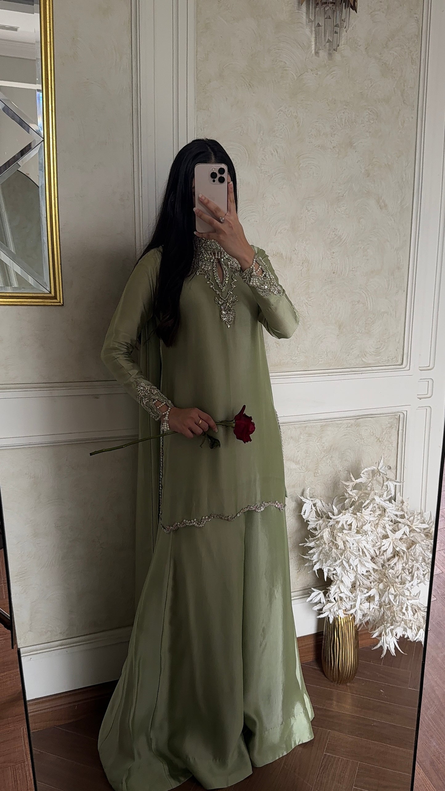 Liya sage full sleeves 🕊️ READY TO DISPATCH