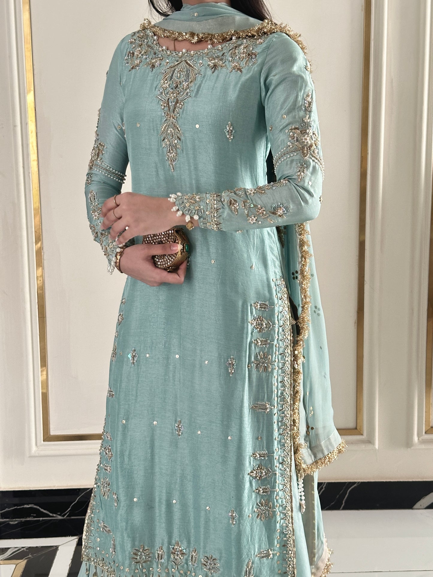 Areej blue 🕊️ PRE ORDER 7 WEEKS DELIVERY