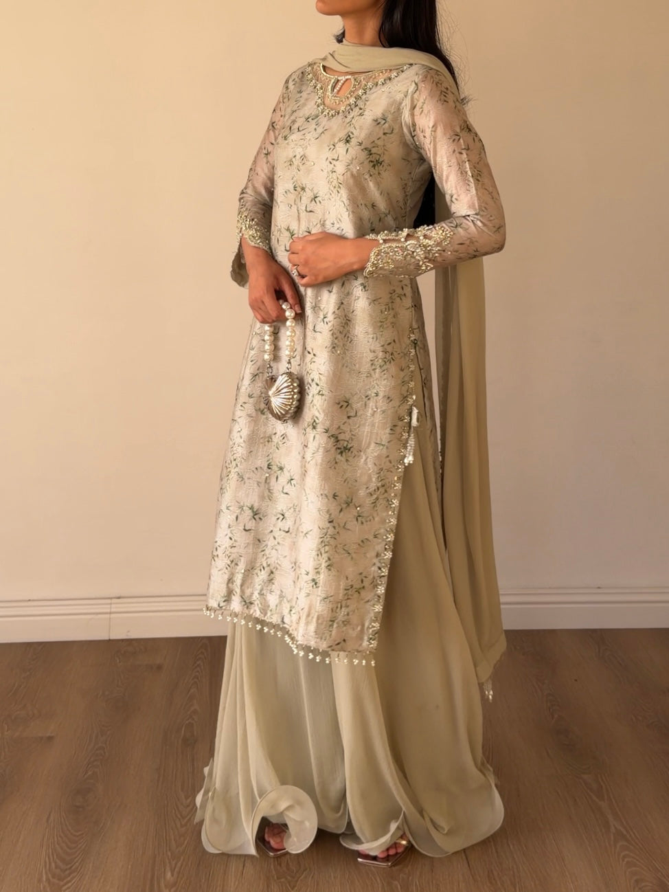 Meerab green 🕊️ PRE ORDER 6 WEEKS DELIVERY