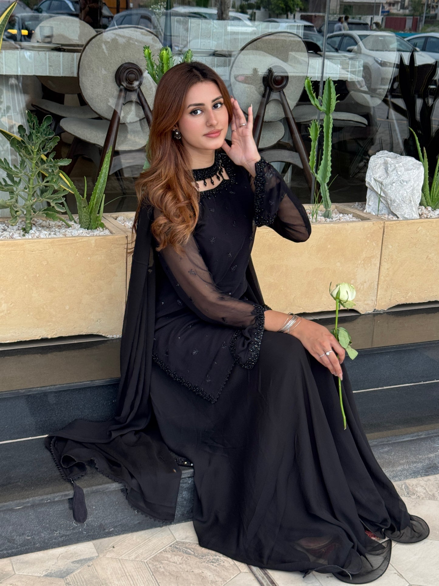 Faiqa black 🕊️ READY TO DISPATCH