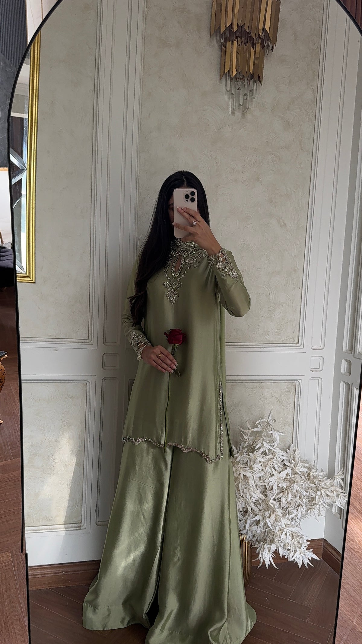 Liya sage full sleeves 🕊️ READY TO DISPATCH