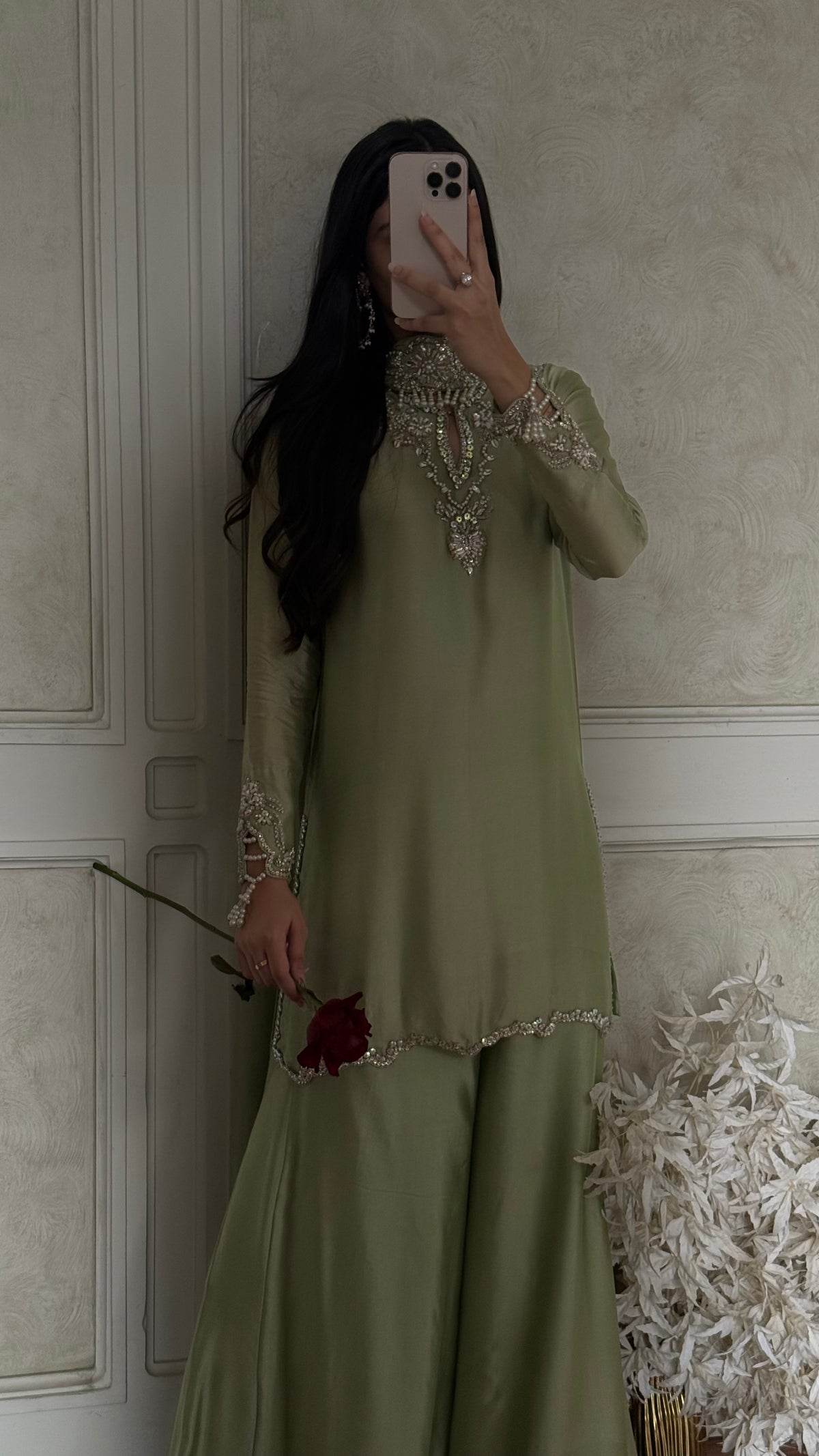 Liya sage full sleeves 🕊️ READY TO DISPATCH