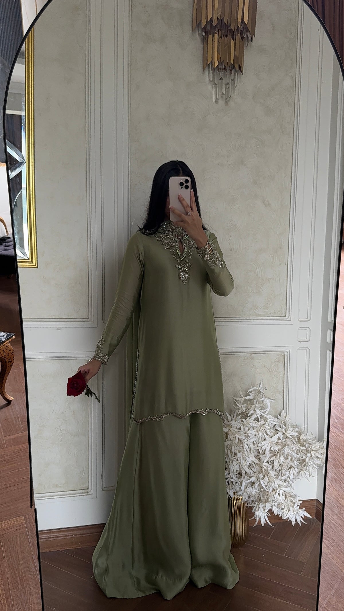 Liya sage full sleeves 🕊️ READY TO DISPATCH