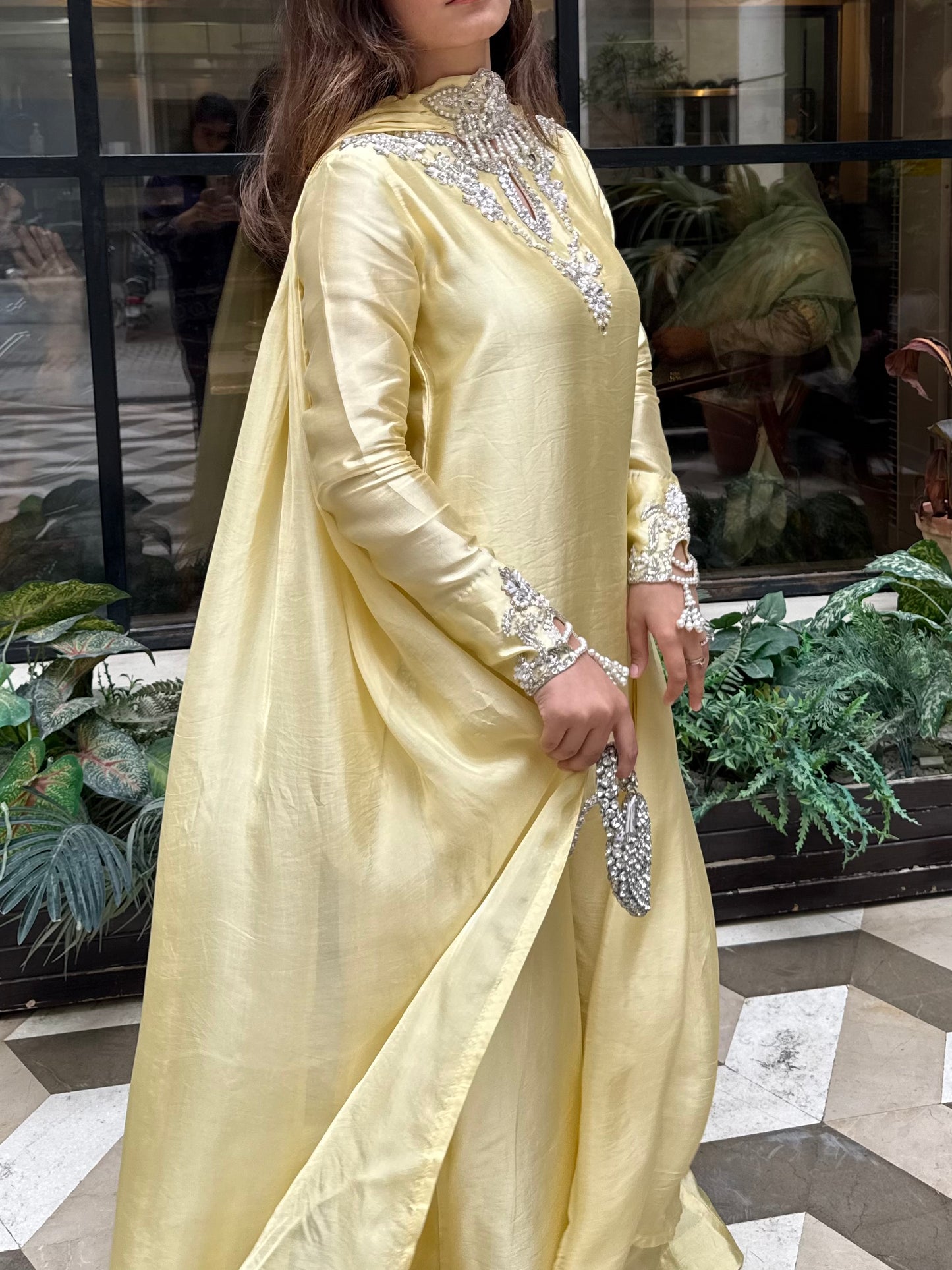 Liya butter yellow full sleeves 🕊️