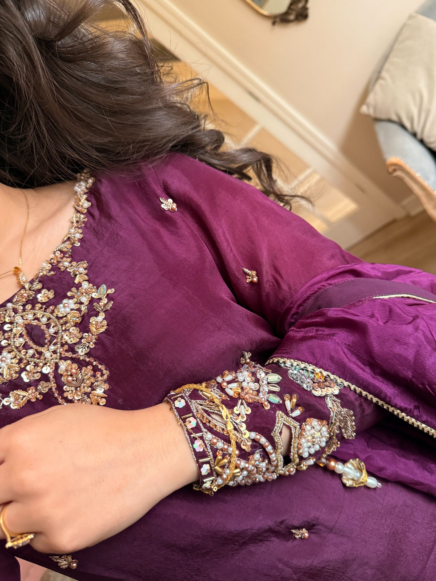 Sehar purple 🕊️ READY TO DISPATCH