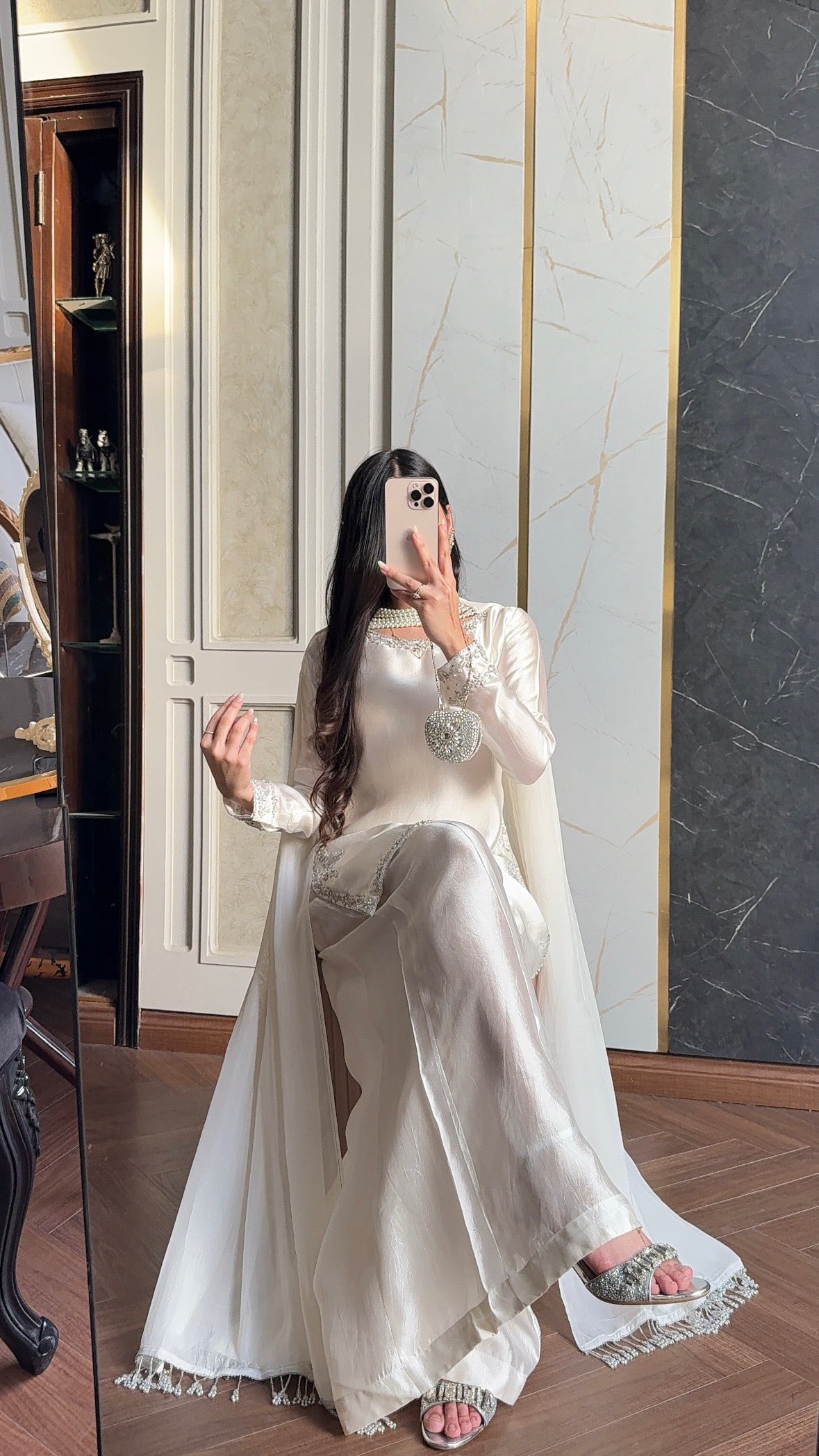 Zeba pearls white 🕊️ READY TO DISPATCH